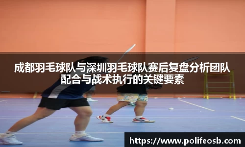 成都羽毛球队与深圳羽毛球队赛后复盘分析团队配合与战术执行的关键要素
