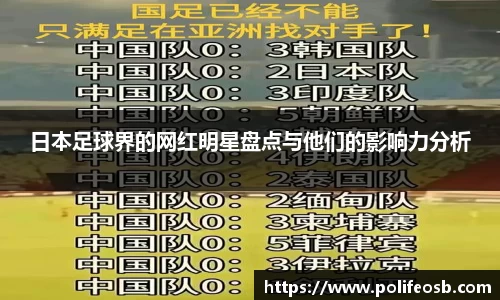 日本足球界的网红明星盘点与他们的影响力分析
